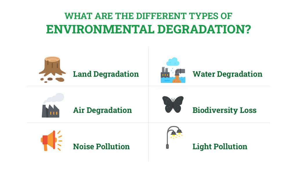 Environmental Degradation Visual Image