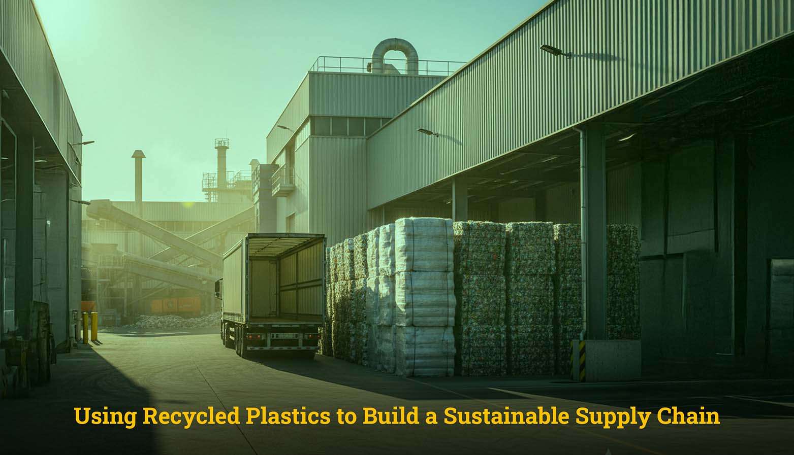 Recycled Plastics to Build a Sustainable Supply Chain