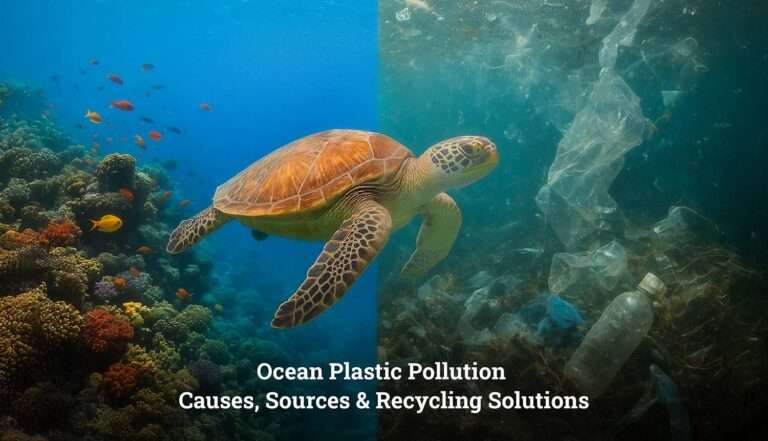 Ocean Plastic Pollution Causes Sources & Recycling Solutions