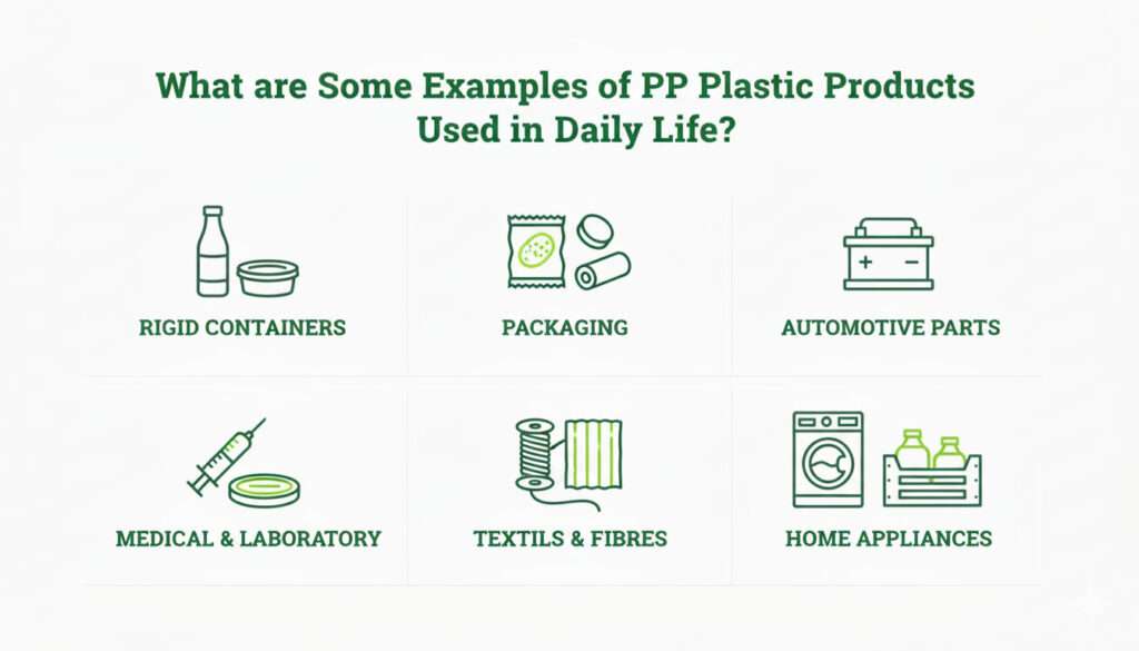 Examples of PP Plastic Products